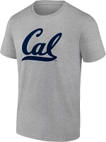 NCAA Men's Cal Golden Bears Grey Logo T-Shirt