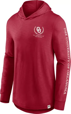 NCAA Men's Oklahoma Sooners Crimson Lightweight Pullover Hoodie