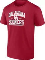 NCAA Men's Oklahoma Sooners Crimson Modern Stack T-Shirt