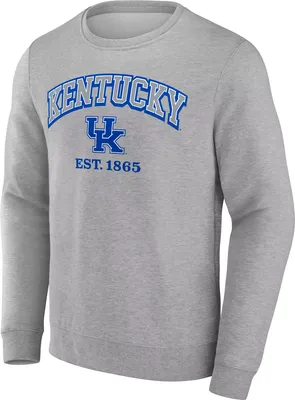 NCAA Men's Kentucky Wildcats Grey Original Crew Neck Sweatshirt