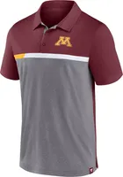 NCAA Men's Minnesota Golden Gophers Maroon Iconic Poly Polo