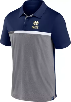 NCAA Men's Notre Dame Fighting Irish Navy Iconic Poly Polo