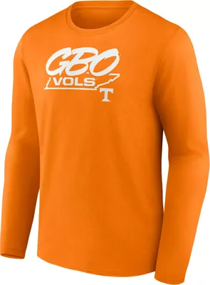 NCAA Men's Tennessee Volunteers Orange GBO Long Sleeve T-Shirt