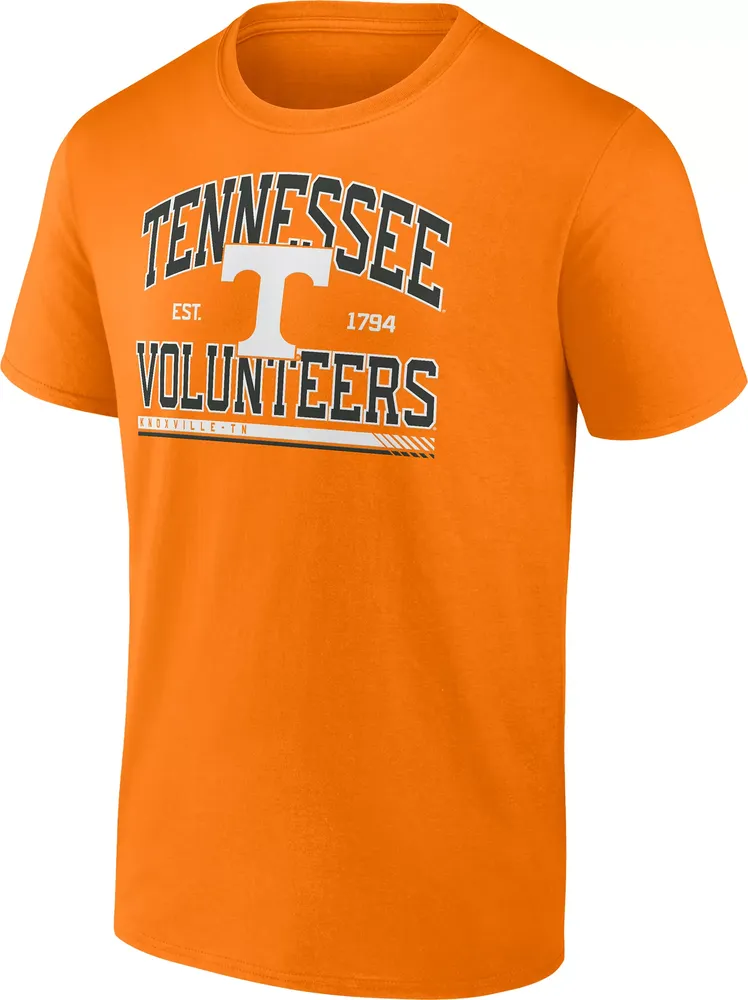 NCAA Men's Tennessee Volunteers Tennessee Orange Modern Stack T-Shirt