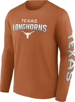 NCAA Men's Texas Longhorns Burnt Orange Iconic Anyone's Game Long Sleeve T-Shirt