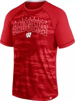 NCAA Men's Wisconsin Badgers Red Archo T-Shirt