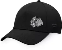 NHL Chicago Blackhawks 2023 Authentic Pro Road Black Adjustable Hat