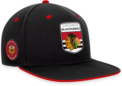 NHL Chicago Blackhawks 2023-2024 Authentic Pro Draft Snapback Hat