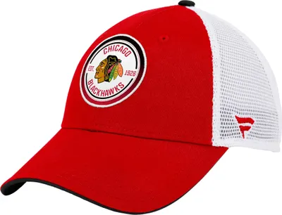 NHL Chicago Blackhawks Iconic Adjustable Trucker Hat