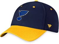 NHL St. Louis Blues 2023 Authentic Pro Draft 2-Tone Flex Hat