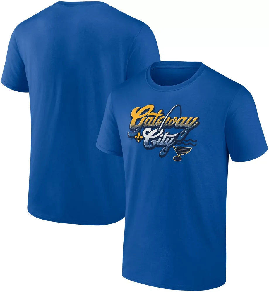 NHL St. Louis Blues Ice Cluster Deep Royal T-Shirt