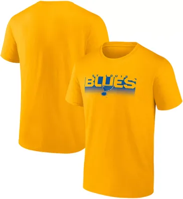 NHL St. Louis Blues Formation Yellow Gold T-Shirt