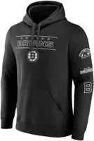 NHL Boston Bruins Sleeve Hits Black Pullover Hoodie