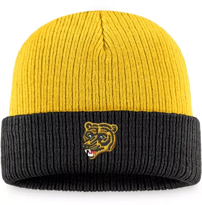 NHL Boston Bruins Vintage Gold Cuffed Beanie