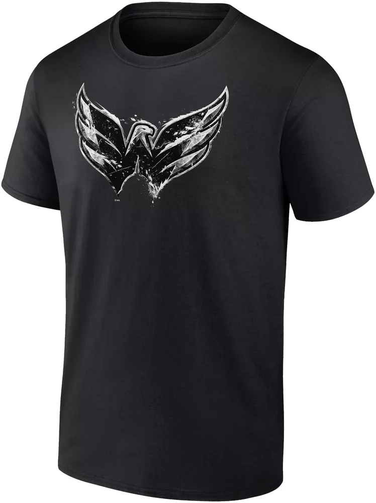 NHL Washington Capitals Iced Out Black T-Shirt