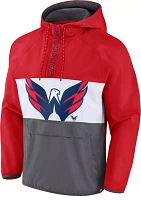 NHL Washington Capitals Anorak Red Pullover Jacket