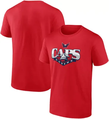 NHL Washington Capitals Ice Cluster Red T-Shirt