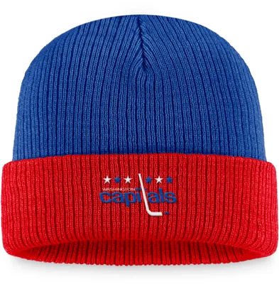 NHL Washington Capitals Vintage Blue Cuffed Beanie