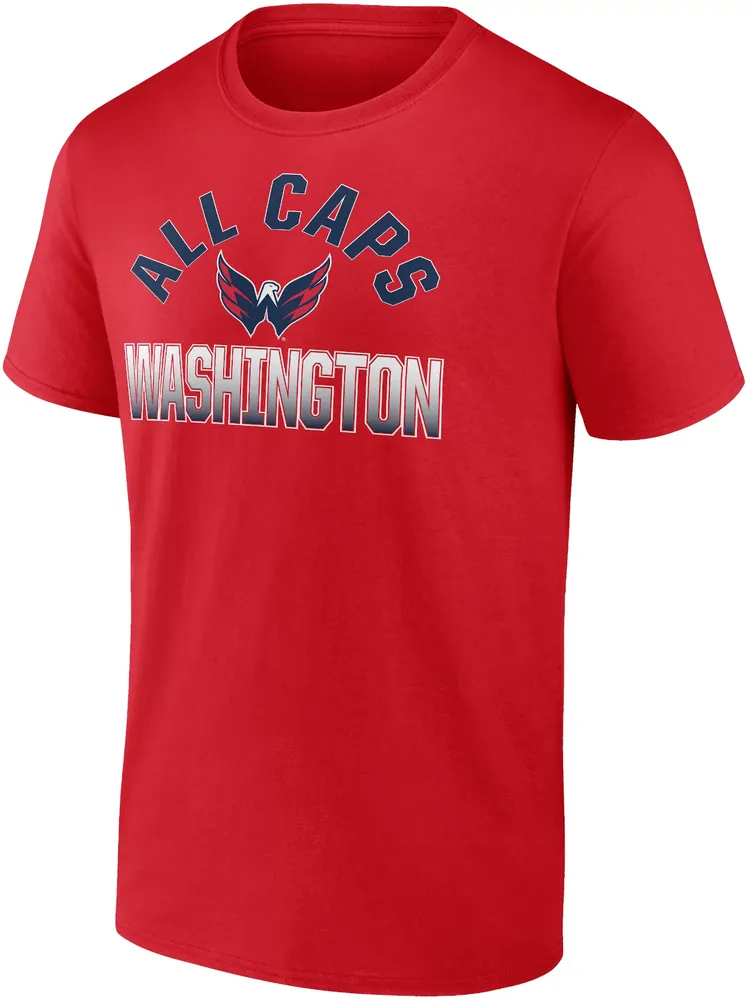 NHL Washington Capitals Wordmark Red T-Shirt