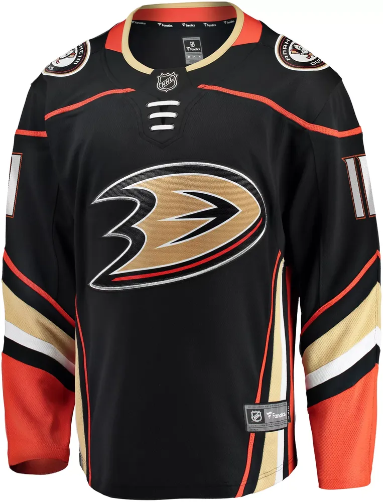 NHL Adult Anaheim Ducks Trevor Zegras #11 Home Replica Jersey