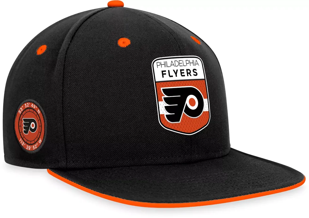 NHL Philadelphia Flyers 2023-2024 Authentic Pro Draft Snapback Hat