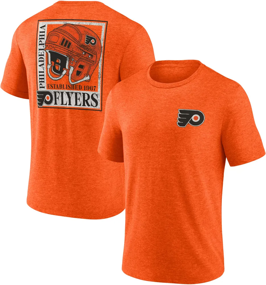 Dick's Sporting Goods NHL Philadelphia Flyers Vintage Orange Tri-Blend T- Shirt