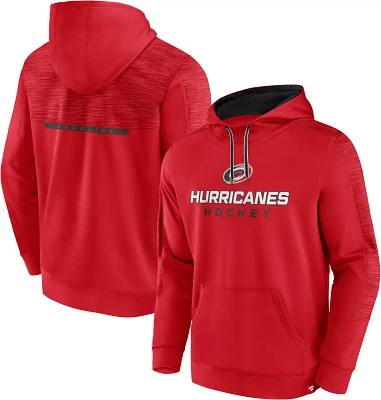 NHL Carolina Hurricanes Wordmark Red Pullover Hoodie