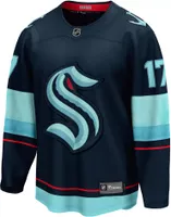 NHL Adult Seattle Kraken Jaden Schwartz #17 Home Replica Jersey