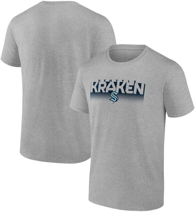 NHL Women's Seattle Kraken 2023 Authentic Pro Prime Navy T-Shirt