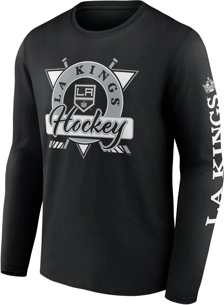 NHL Los Angeles Kings Graphic Sleeve Hit Black Long Sleeve Shirt