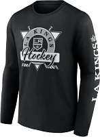 NHL Los Angeles Kings Graphic Sleeve Hit Black Long Sleeve Shirt