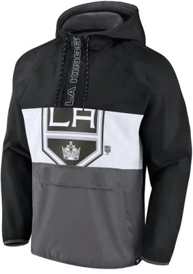 Mitchell & Ness Los Angeles Kings Anorak Black Pullover Jacket