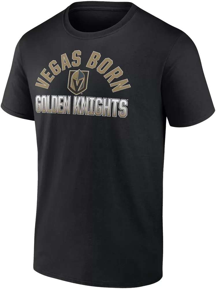 NHL Vegas Golden Knights Iced Out Black T-Shirt