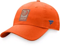 NHL New York Islanders Patch Orange Adjustable Hat