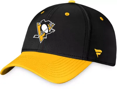 NHL Pittsburgh Penguins 2023 Authentic Pro Draft 2-Tone Flex Hat