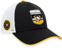 NHL Pittsburgh Penguins 2023-2024 Authentic Pro Draft Trucker Hat