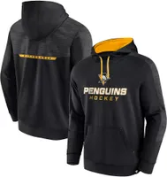 NHL Pittsburgh Penguins Wordmark Black Pullover Hoodie