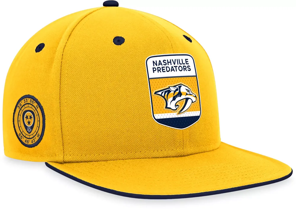 NHL Nashville Predators 2023-2024 Authentic Pro Draft Snapback Hat