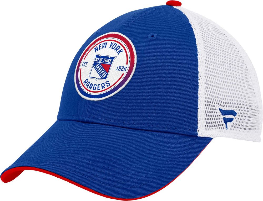 Authentic NHL Headwear New York Rangers 2020 Draft Trucker Cap