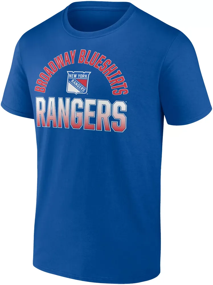 NHL New York Rangers Wordmark Blue T-Shirt