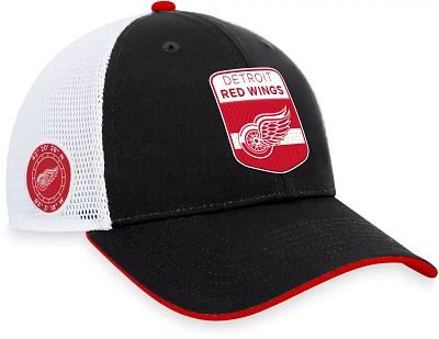 NHL Detroit Red Wings 2023-2024 Authentic Pro Draft Trucker Hat