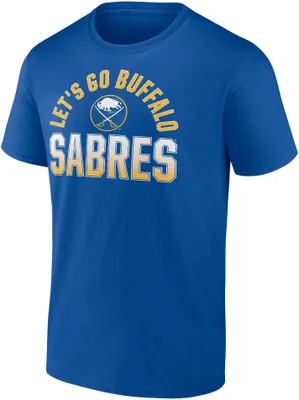 NHL Buffalo Sabres Wordmark Blue T-Shirt