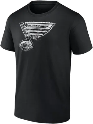 NHL St. Louis Blues Iced Out Black T-Shirt