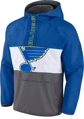 NHL St. Louis Blues Anorak Blue Pullover Jacket