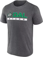 NHL Dallas Stars Logo Grey Tri-Blend T-Shirt