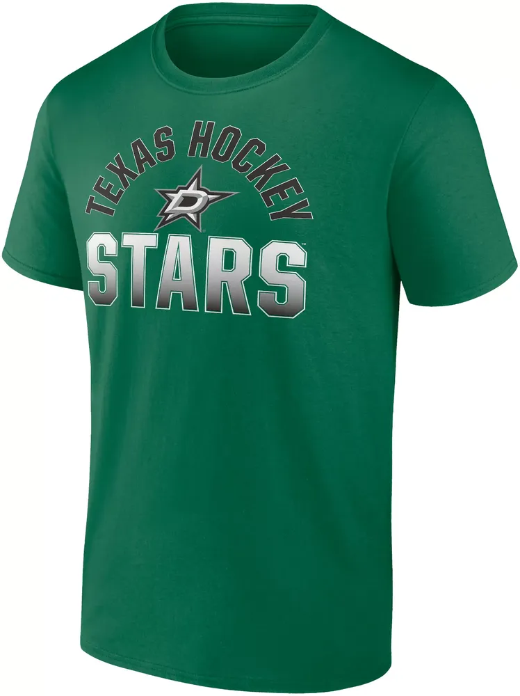 NHL Adult Dallas Stars Wordmark Green T-Shirt