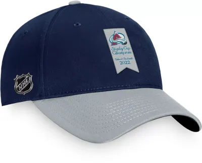 NHL 2021-2022 Stanley Cup Champions Colorado Avalanche Banner Adjustable Hat