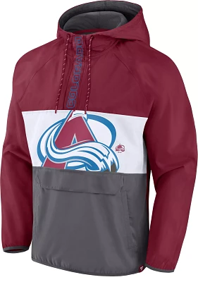 NHL Colorado Avalanche Anorak Maroon Pullover Jacket