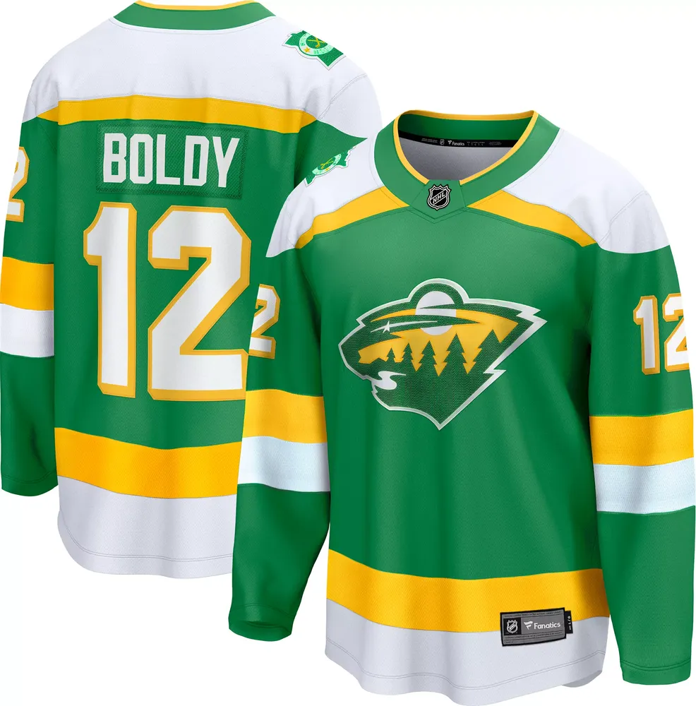 NHL Minnesota Wild Matt Boldy #12 Breakaway Alternate Replica Jersey