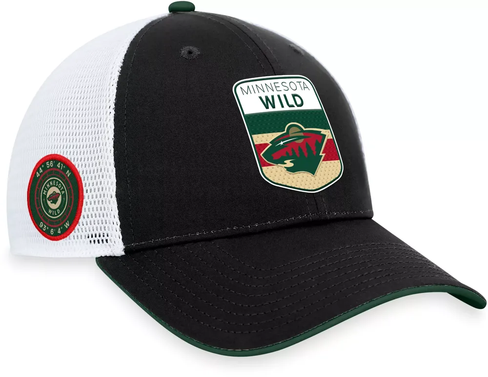 NHL Minnesota Wild 2023-2024 Authentic Pro Draft Trucker Hat